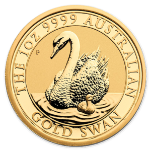 Investiční zlato, australská mince Černá labuť