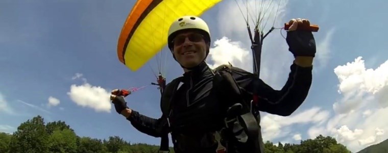 Dárek pro manžela je paragliding